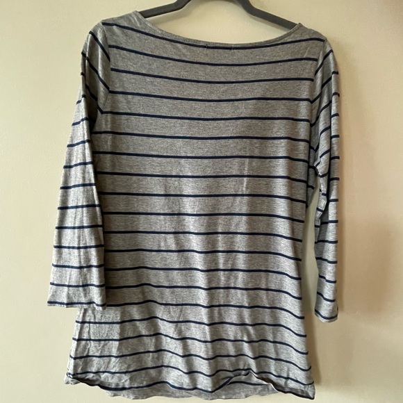 🔥BOGO FREE Striped Boatneck 3/4 sleeve - Picture 3 of 4
